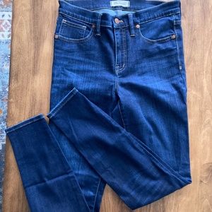 Madewell High Rise Skinny Jeans - 28TALL